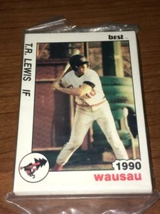 1990 WAUSAU TIMBERS Minor League Seattle Mariners Complete SET Sealed 1-27 - Picture 1 of 1