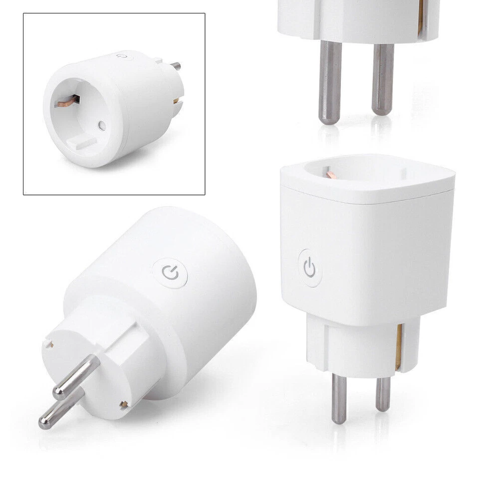 Electronic Remote Control WIFI Wireless Alexa Switch Socket USB Output EU Plug - Imagen 1 de 1