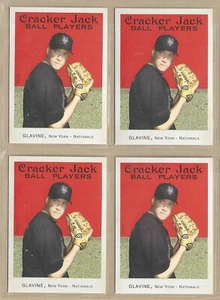 Lot of (4) 2004 Topps Cracker Jack TOM GLAVINE #45 HOF Mets FREE SHIPPING - Picture 1 of 1