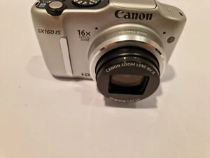 D10-BD CANON POWERSHOT SX160 IS 16MP CAMERA FOTO 1:3.5-5.9 DIGITALKAMERA SD CARD - Bild 1 von 12
