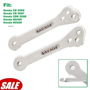 For Honda CBR500R NX500 CB 500F Rear Suspension Lowering Links Kit Cushion Lever - Picture 1 of 8