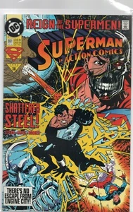Action Comics #691 DC 1933 Superman Tuta Nera VF-NM. Spedizione gratuita. - Foto 1 di 1