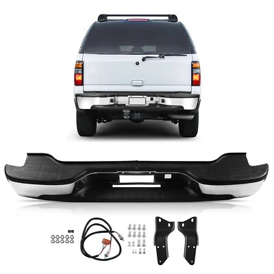 Fit For 2000-2006  Chevy Suburban 1500 Tahoe GMC Yukon XL Rear Step Bumper Foto 1 de 4