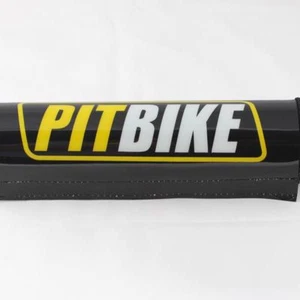 Almohadilla de protección de barra transversal de espuma para pit bike negra de lujo de 7,9" cubierta profesional - Imagen 1 de 3