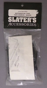 Slater's Rectangular Tank Tar/Chemical Wagon Model Kit 4P039 sealed OO/HO (p) - Picture 1 of 2