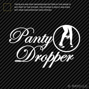 (2x) Pegatina gotero de panty calcomanía troquelada vinilo autoadhesivo #2 - Imagen 1 de 1