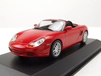 Porsche Boxster S 2002 Rosso Modellino Auto 1:43 Maxichamps - Immagine 1 di 4