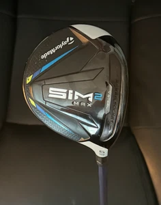 TaylorMade SIM2 Max 5-wood with Evenflow Riptide 5.5-R Shaft - RH, Nice! - Picture 1 of 7