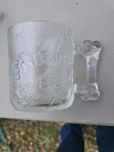 McDonalds Flintstones Pre-Dawn Sammeltasse Vintage Milchglas 1993 - Bild 1 von 4