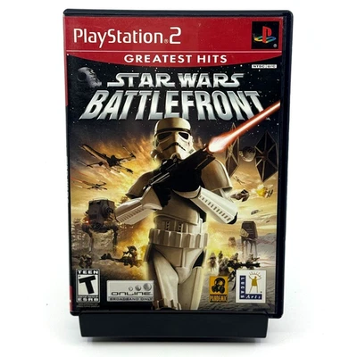 Star Wars Battlefront (Playstation 2, 2004) GH Tested CIB w/ Reg Card Mint - Image 1 of 4