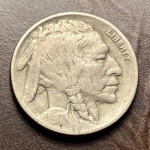 1917 D - Buffalo Nickel #609 - Picture 1 of 2