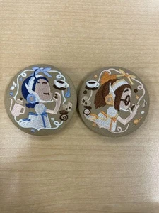 Ojamajo Doremi/Embroidered Can Badge/Set Of 2 - Picture 1 of 1
