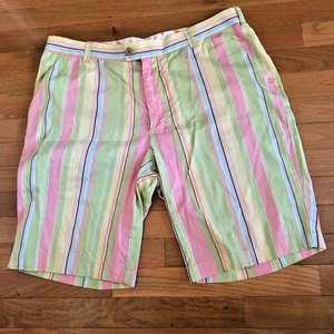 Loudmouth Shorts Herren 36" x 11" mehrfarbig gestreift Baumwolle - Bild 1 von 3