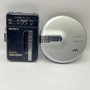 ⚡️ Defekt Sony WM-BF25 Walkman FM AM & Discman D-EJ765 Für Bastler - Bild 1 von 12