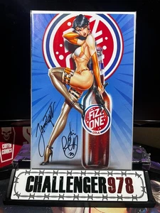 POP KILL #1 Tyndall DOUBLE SIGNED Palmiotti VIRGIN w/ COA - Picture 1 of 1