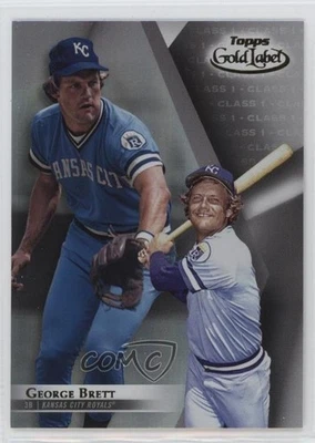 2018 Topps Gold Label Class 1 George Brett #50 HOF - Image 1 of 2