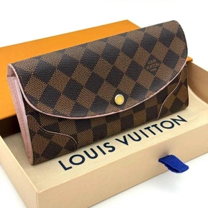 Louis Vuitton Highest Quality  Condition Damier Portefeuille Kaisa Rose Ballerin - Picture 1 of 11