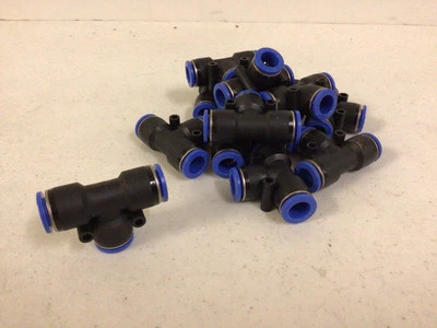 NEW, (LOT 13), CDC PNEUMATIC PUSH CONNECTOR LINE, TUBE OD TEE UNION 12mm, 1/2" - Image 1 of 3