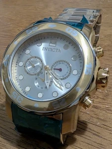 Herrenuhr Invicta 15043 Pro Diver goldfarben Chronograph 48 mm - Bild 1 von 9
