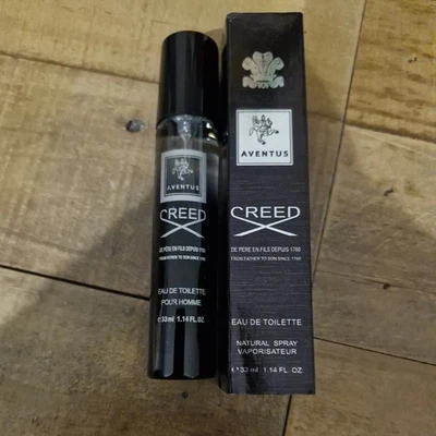 New listingCreed AVENTUS Men Eau De Toilette Travel Size Spray 33ml new Boxed
