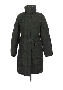 NWOT Lauren Ralph Lauren Women M Long Puffer Jacket Coat 60% Down Green NO HOOD - Picture 1 of 14