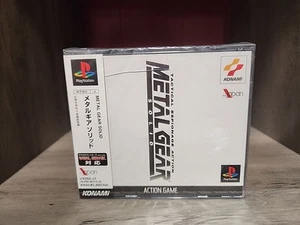 Metal Gear Solid Sony PlayStation PS1 Japan Import Sealed Brand New - Picture 1 of 4