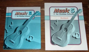 Music 5 Christian Text & Workbook Bob Jones Homeschool  - Picture 1 of 1