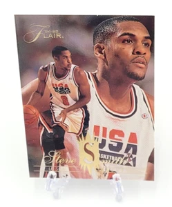 1994-95 Fleer Flair NBA Basketball Steve Smith USA Basketball #170 - Picture 1 of 2