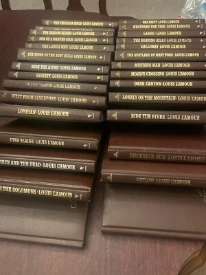 Louis L'Amour Leatherette Collection - Choose Title - Image 1 of 4