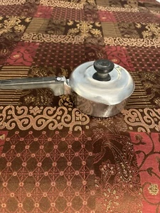 Vtg Magnalite 1 qt Heavy Cast Aluminum Sauce Pan 1969 Pot Dual Spout with lid - Picture 1 of 8