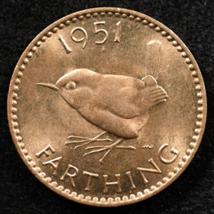 Great Britain 1 Farthing 1951, Coin, Inv#F639 - Picture 1 of 2