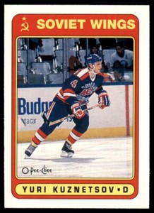 Yuri Kuznetsov 1990-91 O-Pee-Chee #489 Soviet Wings