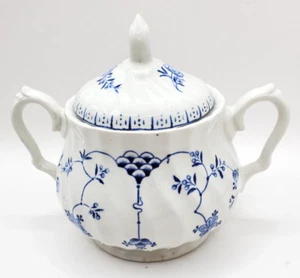 Vintage Myott Finlandia Semi-Porcelain Made In England Large Sugar - Picture 1 of 9