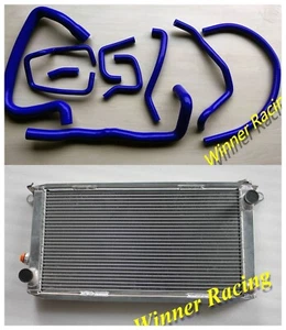 For Renault 12 / 15 / 17 1.6 L 1970 - 1980 Aluminum Radiator +Silicone Hose - Picture 1 of 9