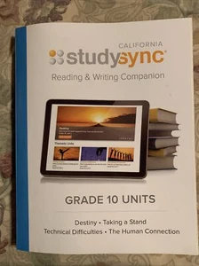 CAlifornia Studysync Grade 10 Units Reading & Writing Companion - Picture 1 of 6