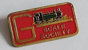 Broche Insignia Sociedad Escala G Memorabilia Ferroviaria 20mmX38mm De Colección - Imagen 1 de 18
