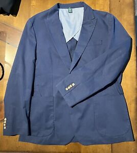 Bobby Jones Men's Travel Jacket / Sportcoat - Size XL - Blue