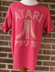 ATARI 1972 Gaming System Japanese Vaporwave Aesthetic Red T-Shirt Size XL? - Picture 1 of 5