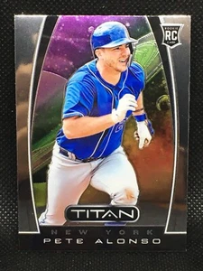 2019 Panini Titan PETE ALONSO RC NEW YORK METS ROOKIE #1 Chronicles - Picture 1 of 2