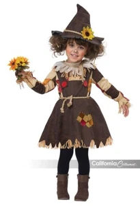 Nuevo Disfraz de Espantapájaros con Parche de Calabaza para Niño Pequeño - Imagen 1 de 2