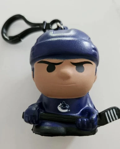 NHL Series 3 Squeezy Mates Vancouver Canucks Squishy Hockey Keychain Collectable Cover