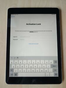 Apple iPad 5th Gen - 2017 - A1823 - 32GB WiFi + Cellular - Activation Locked