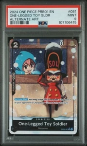 One Piece PRB01 One-Legged Toy Soldier Alt Art PS9 OP05-081 -The Best- Englisch - Bild 1 von 1