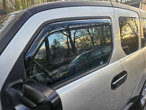 AVS Rain Guards Vent Visors In-Channel for 2003-2011 Honda Element 2 Piece Set - Picture 1 of 9
