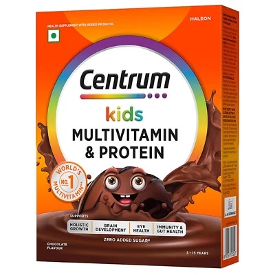 Centrum Kids Multivitamínico y Proteína, 400g Bebida Saludable Chocolate Envío Gratis Foto 1 de 4