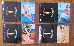 JUEGO COMPLETO DE 4 PIN UPS (WHISKY CUTTY SARK) ¡VER TODOS LOS ESCANEOS! -L17 - Imagen 1 de 5