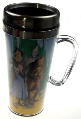 Taza de viaje Spoontiques Mago de Oz mango aislado 14 oz acero inoxidable acrílico regalo Foto 1 de 4