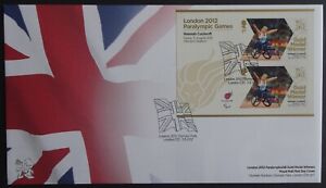 2012 London Paralympic Olympic Hannah Cockroft Royal Mail Ltd Ed FDC Special H/S