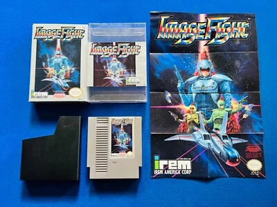 Image Fight IREM Shooter NES Nintendo Box Manual CIB Complete INSERT - Image 1 of 4