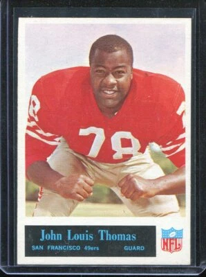 1965   Philadelphia  Football  # 181   John Louis Thomas     (Near Mint to Mint) - Image 1 of 2